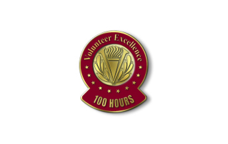 Volunteer Excellence - 100 Hours